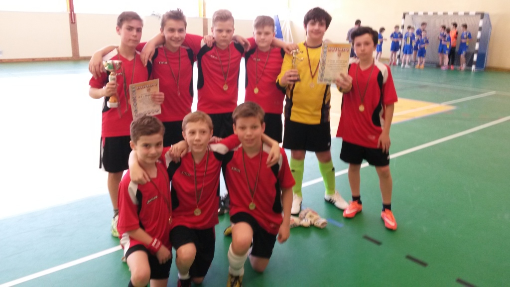 Turniej halowej piłki nożnej chłopców 1