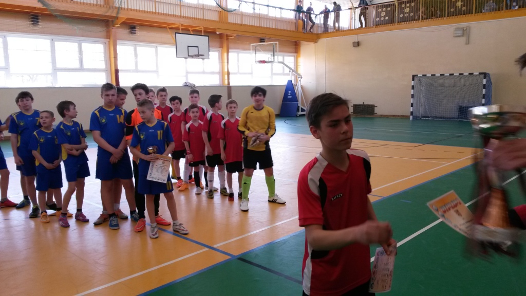 Turniej halowej piłki nożnej chłopców 2