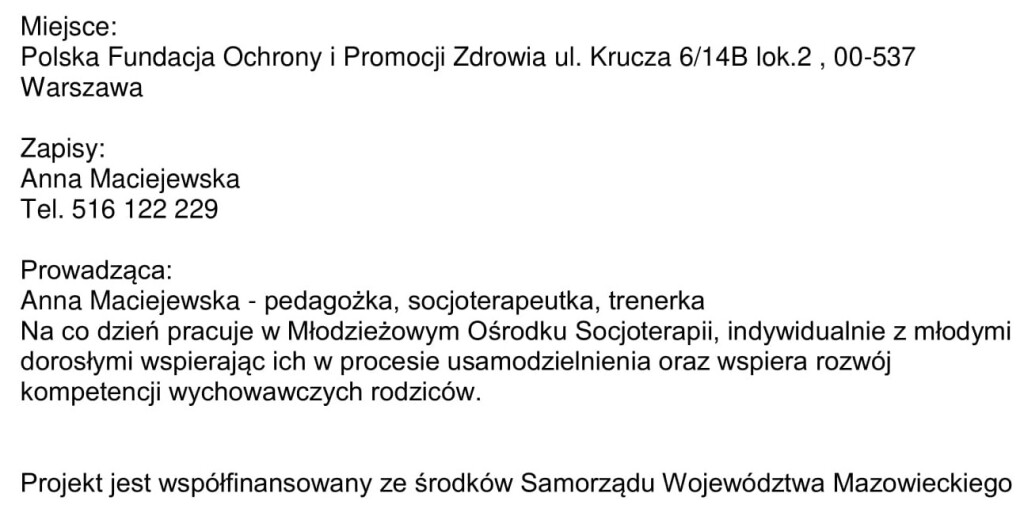Kuratorium Oświaty w Warszawie zaprasza rodziców do udziału w-2