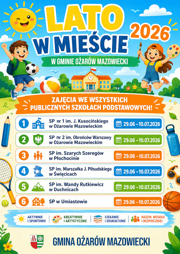 Lato w mieście 2026 Lato w mieście 2026